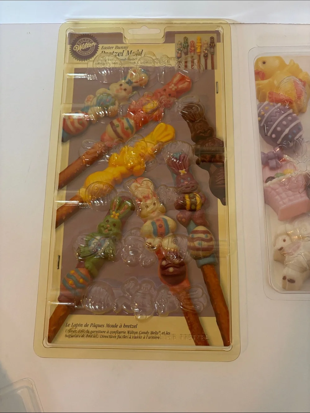 Wilton Easter Candy and Chocolate Mold Set with Yellow and Pastel Accents